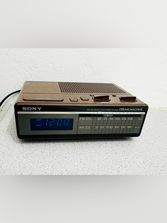 Sony Other - Sony Retro Mid Century Modern Dream Machine Simulated Wood Grain FM/AM “WORKS”
